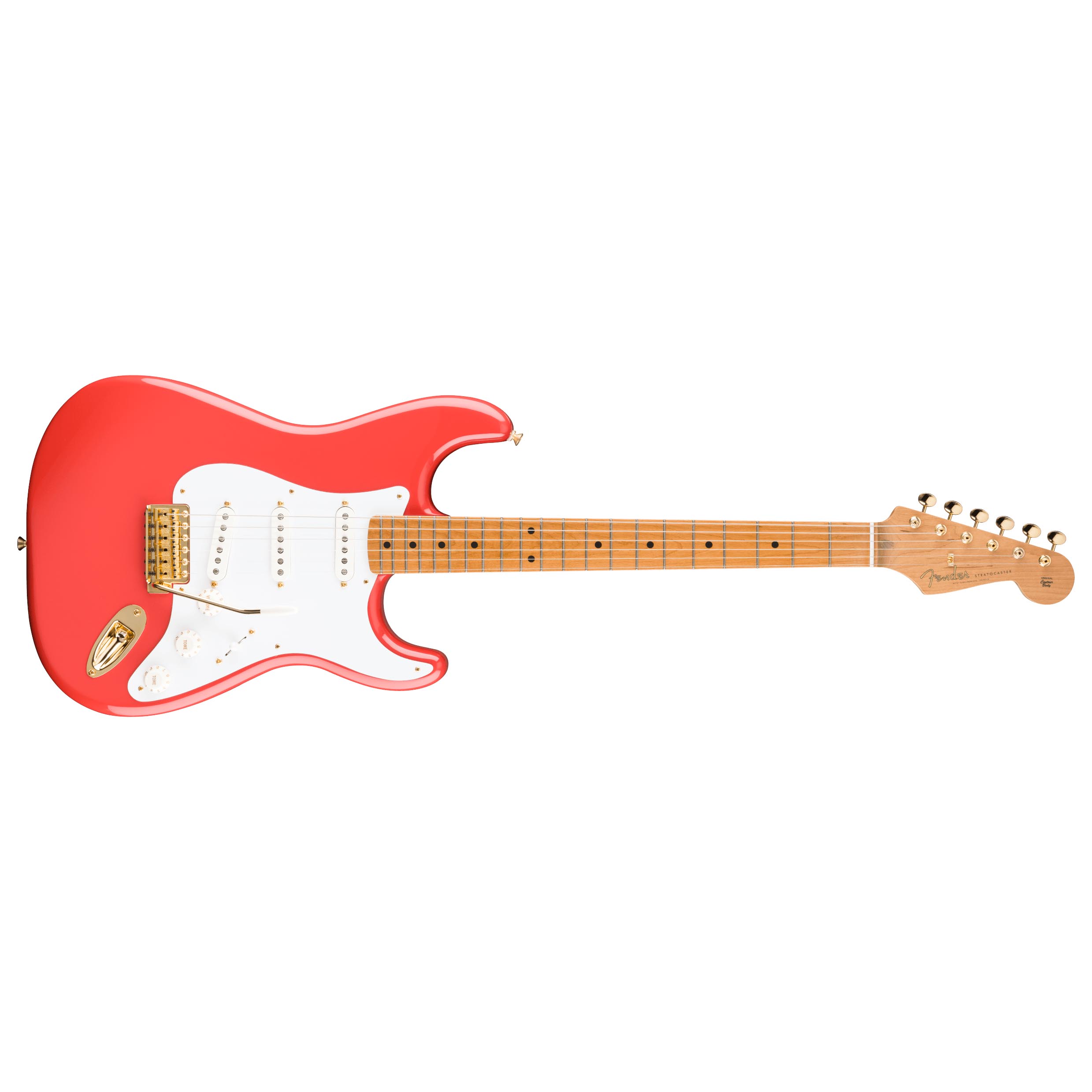 Fender Limited Edition Vintera II '50s Stratocaster, Roasted Maple Fingerboard, Fiesta Red