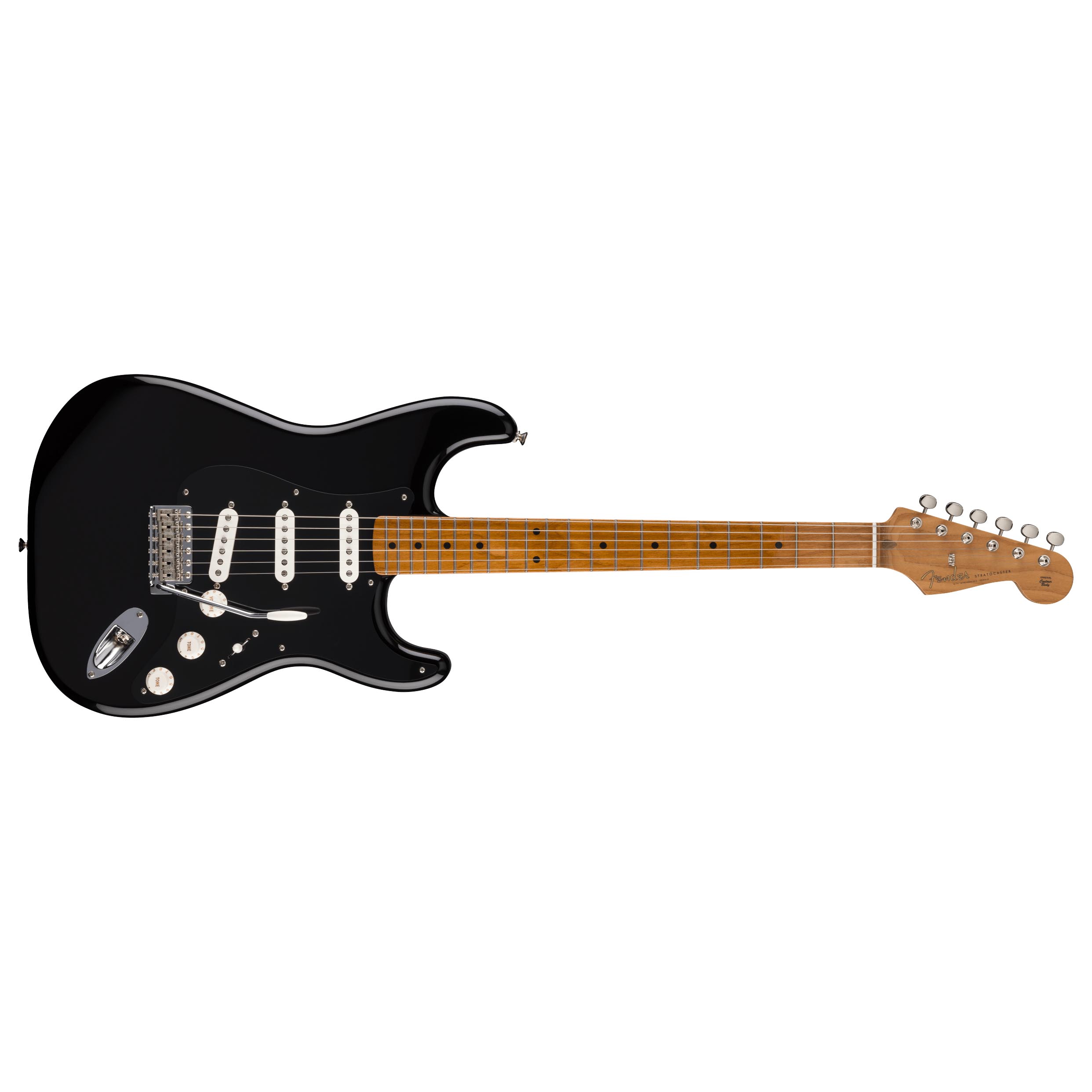 Fender Limited Edition Vintera II '50s Stratocaster, Roasted Maple Fingerboard, Black