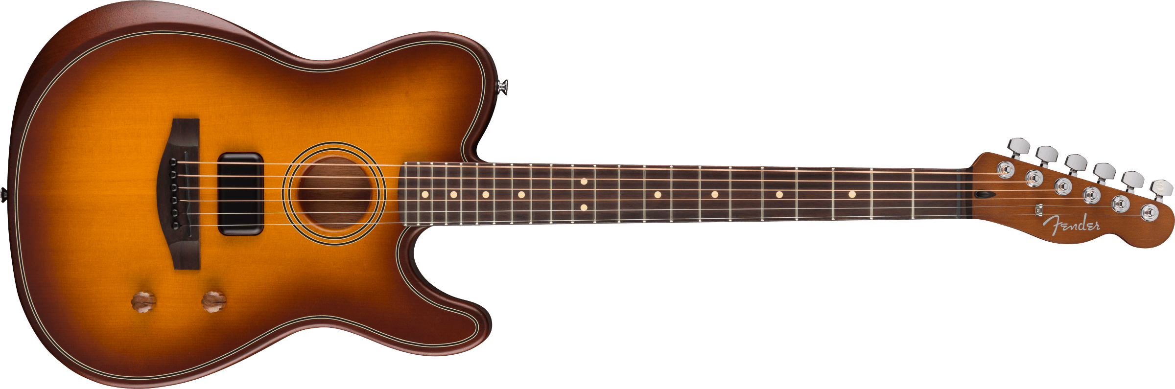 Fender Acoustasonic Standard Telecaster, Honey Burst