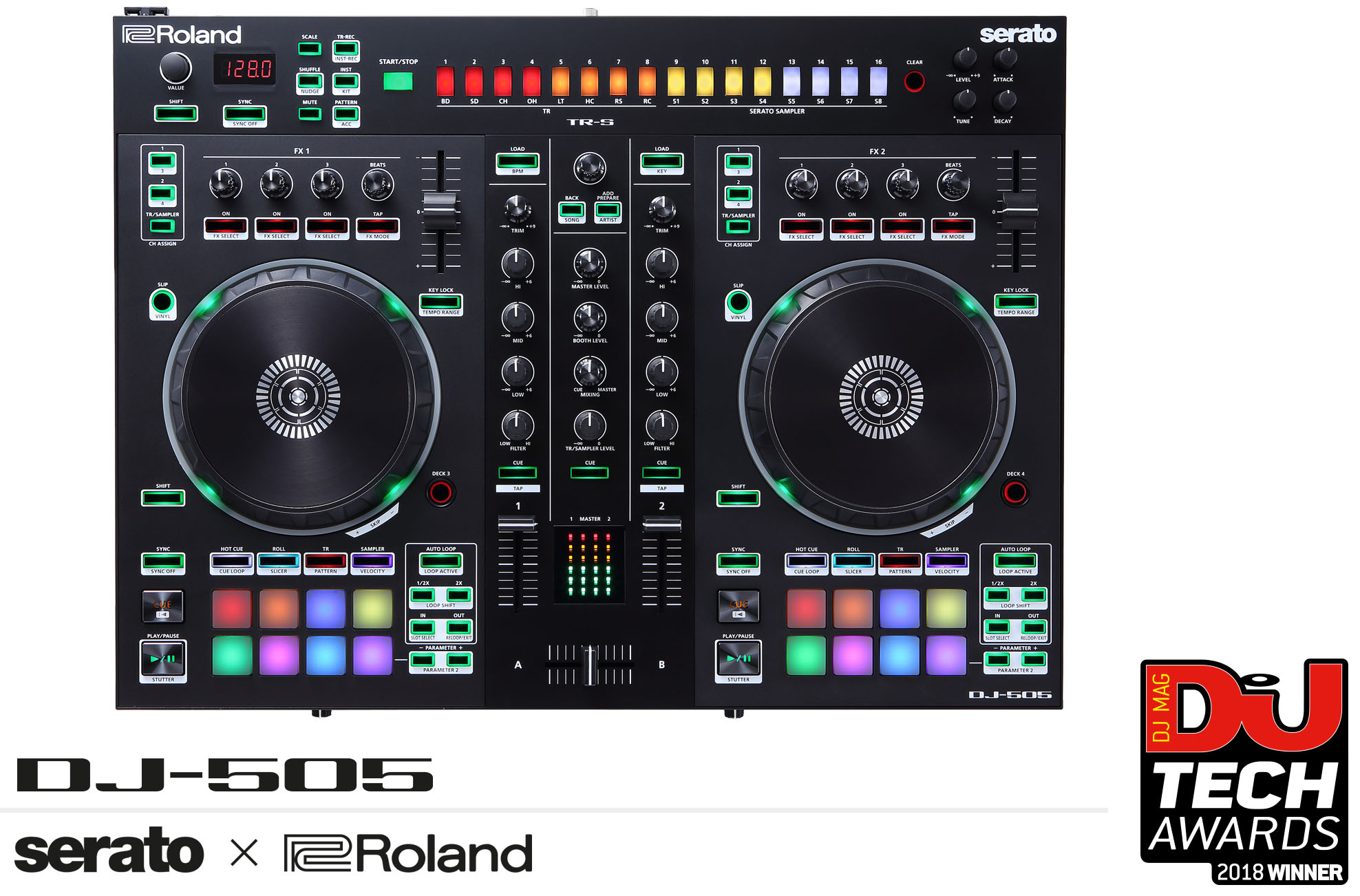 Roland DJ-505 DJ Controller (Aira)