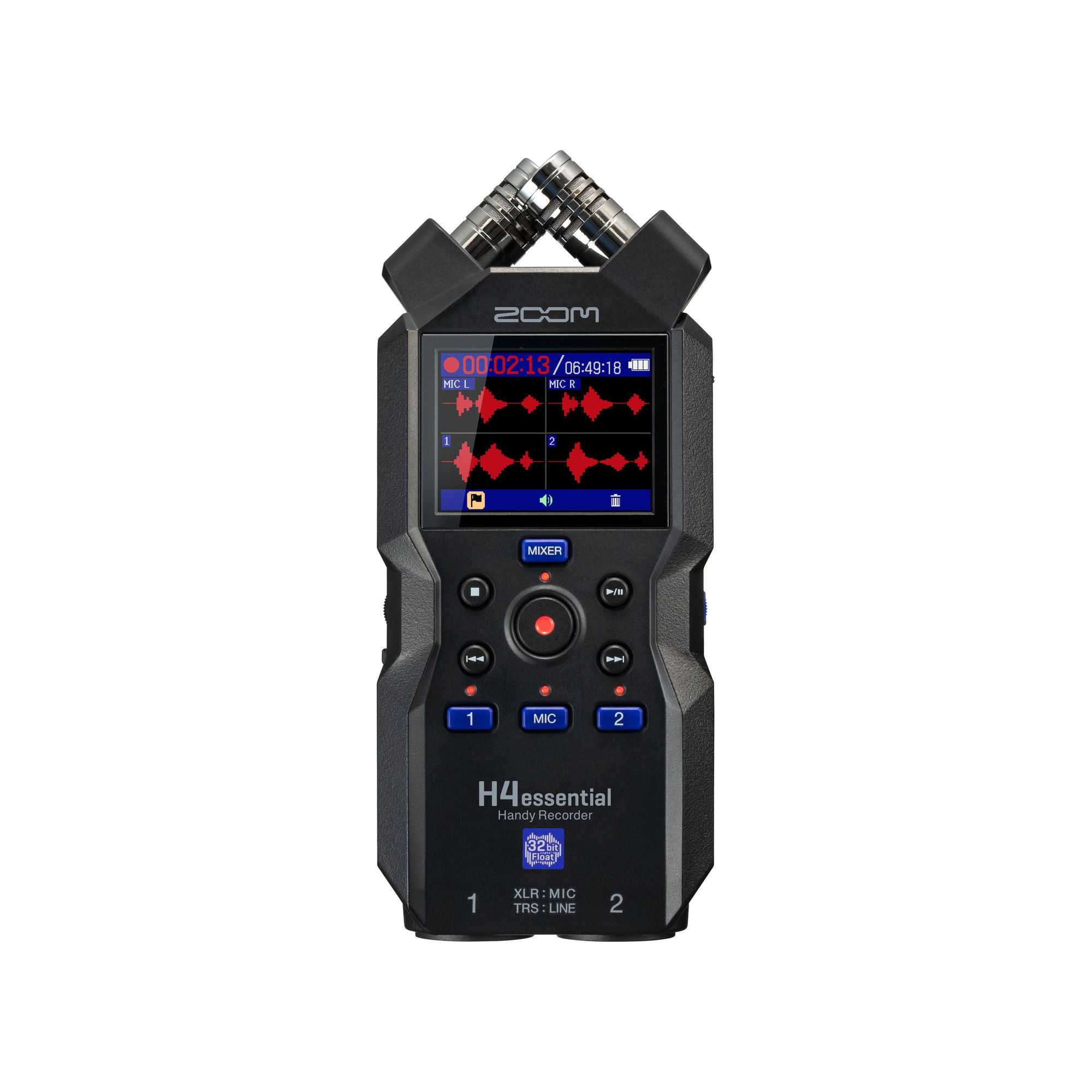 Zoom H4essential 32-bit 4-channel Handy Recorder
