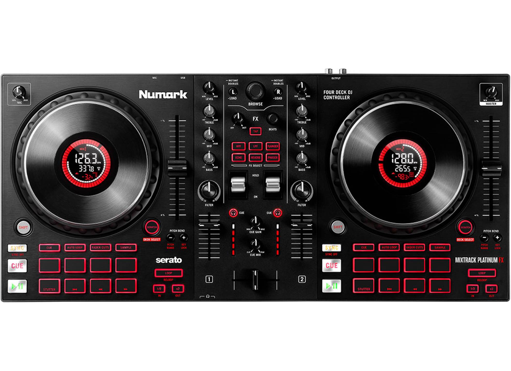 Numark Mixtrack-Platinum-Fx