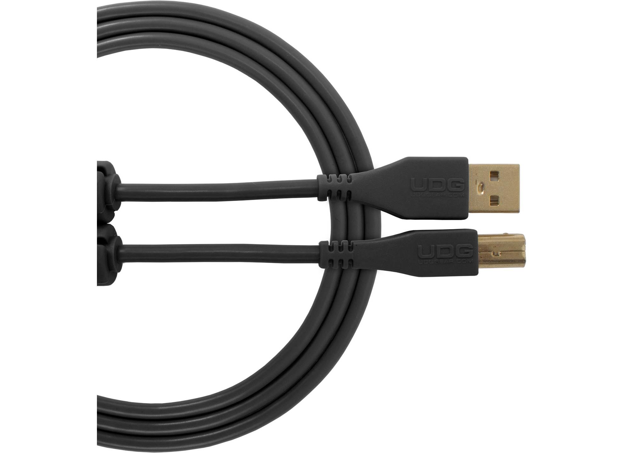 Udg Gear Ultimate USB 2.0 A-B Black Straight 1m