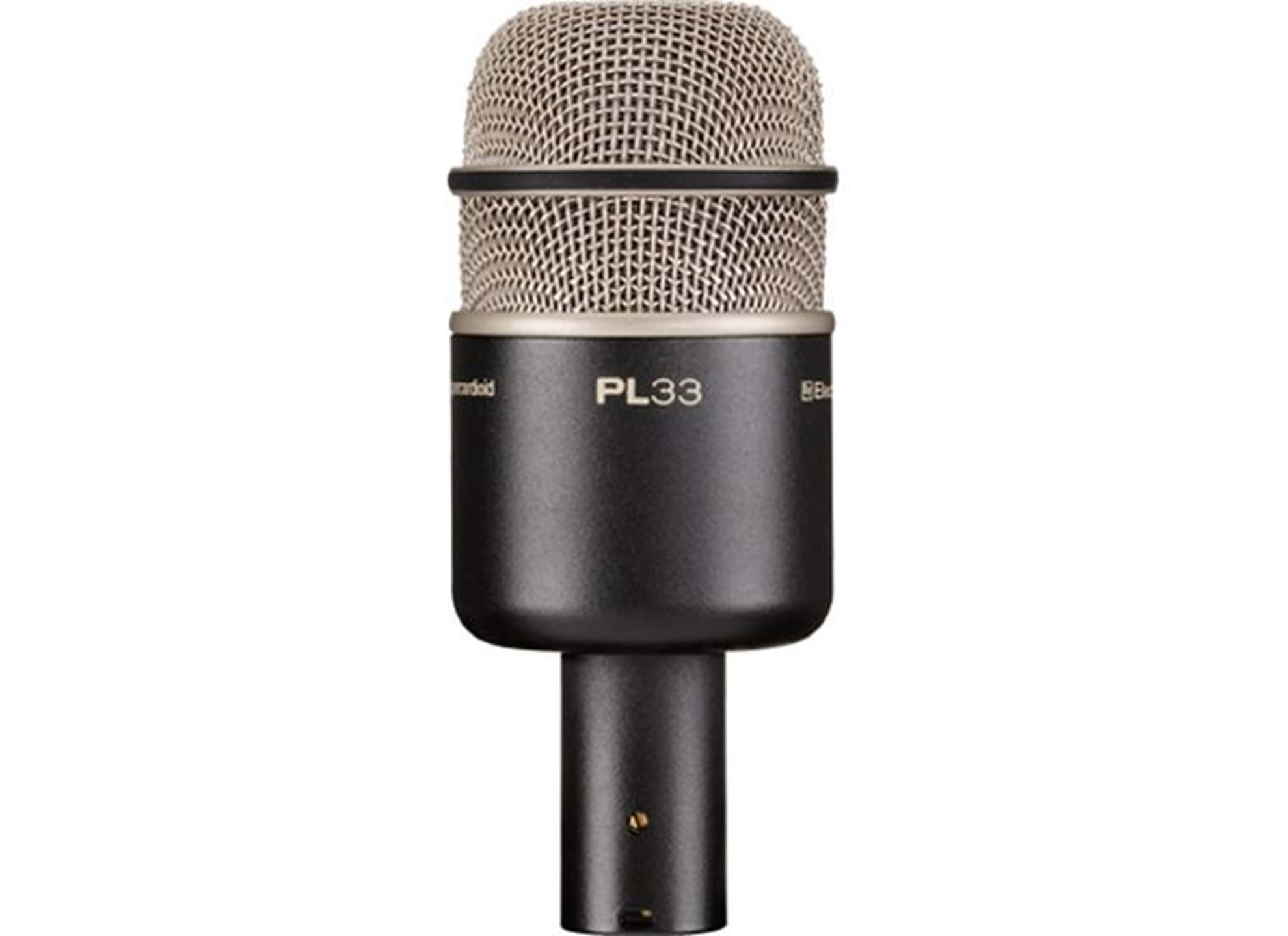 Electro-Voice PL33 - Kick-Drum Microphone, Dynamic, Supercardioid