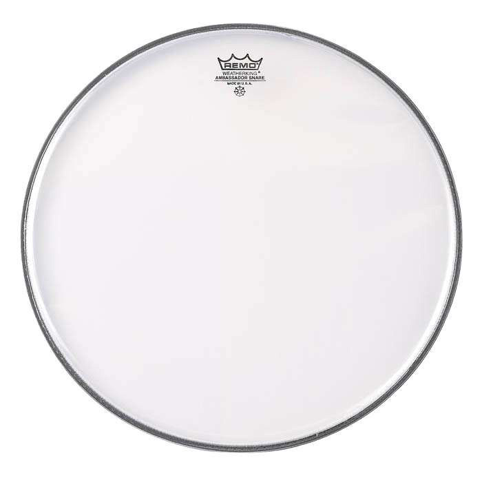 Remo Ambassador Snare Hazy 14"