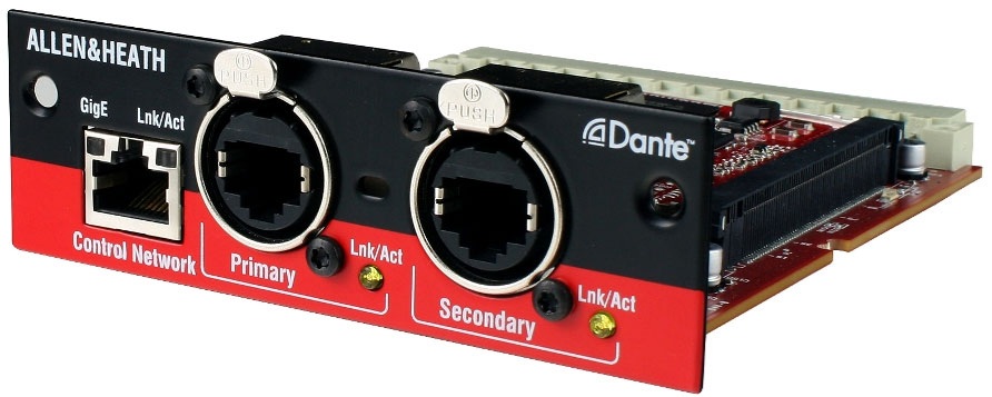 Allen-Heath Dante for iLive