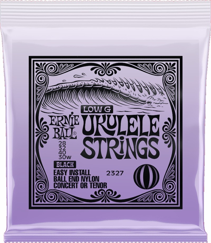 Ernie-Ball Eb-2327 Low-G Uke. Strings Blk