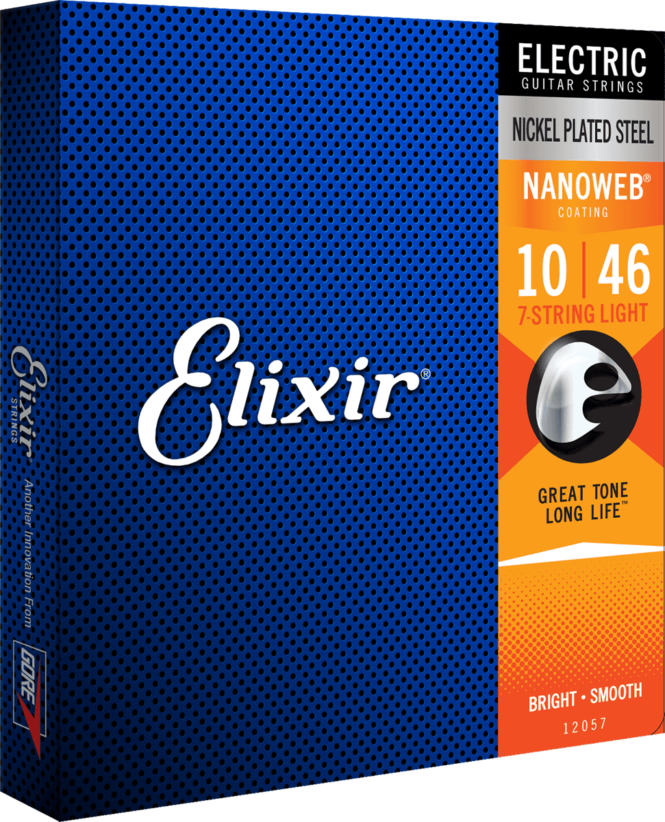 Elixir CEL12057 7-String 10-56 Light