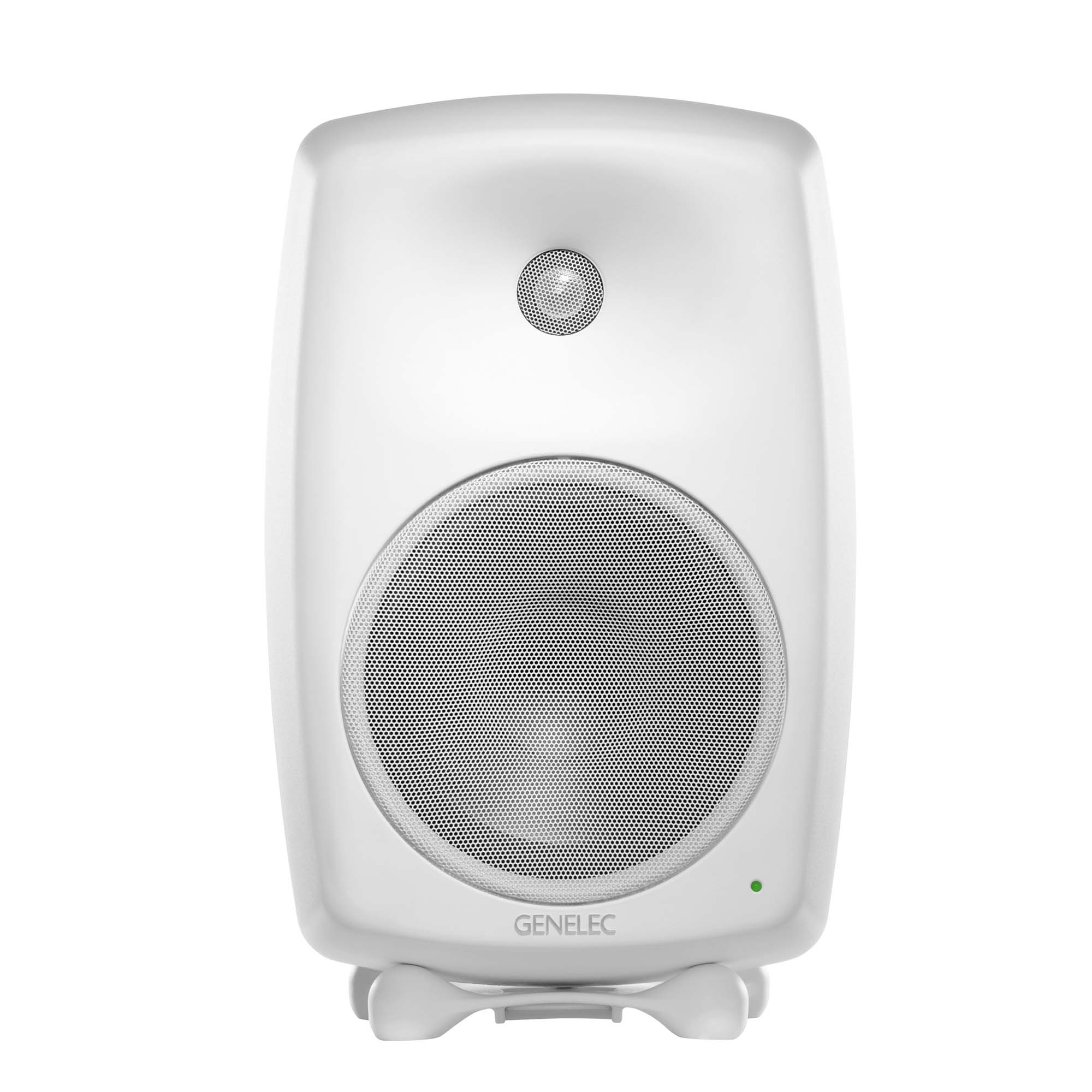 Genelec 8050BP in white painted finish