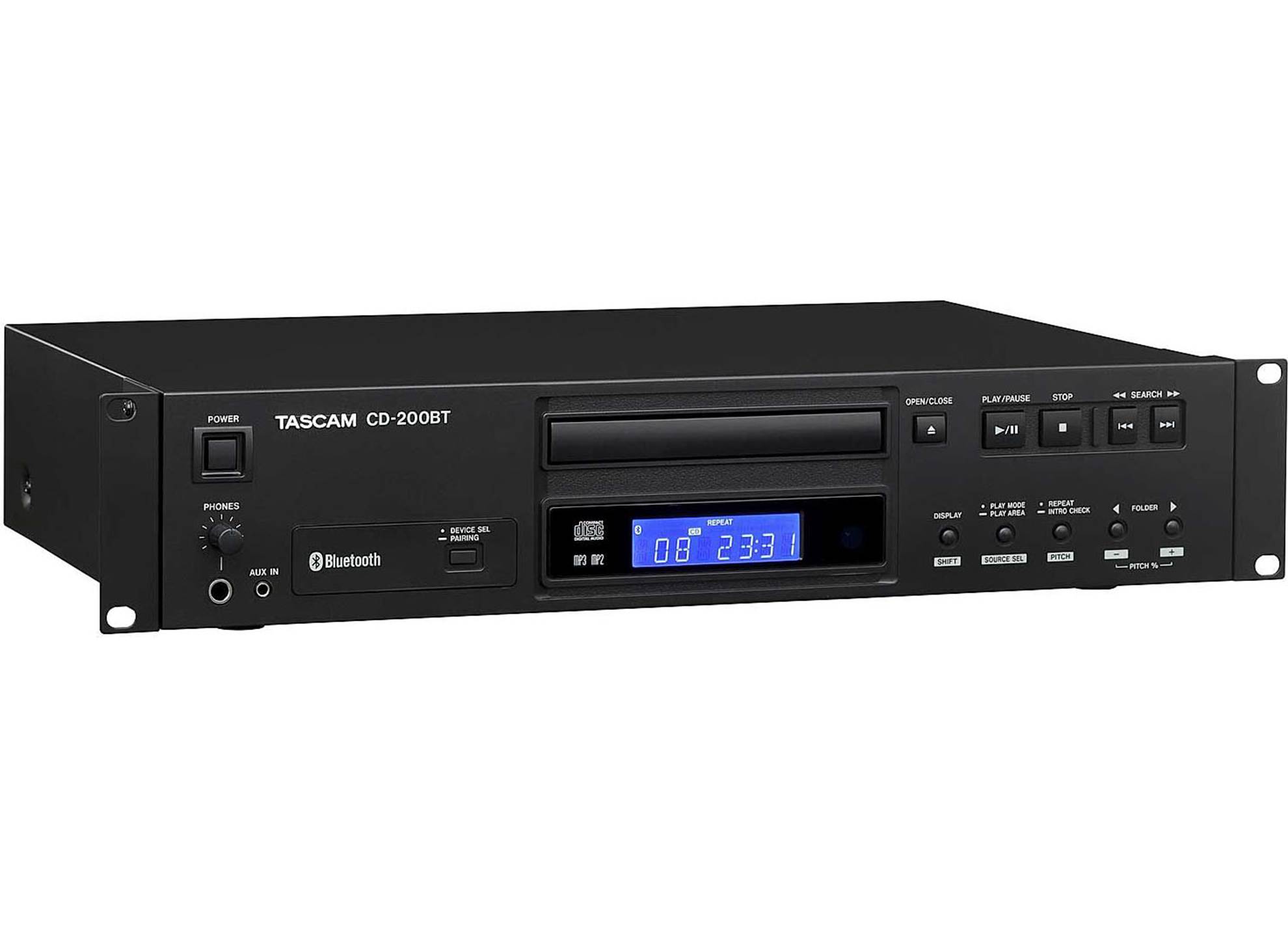 Tascam CD player Bluetooth MP3-WAV IR remote control