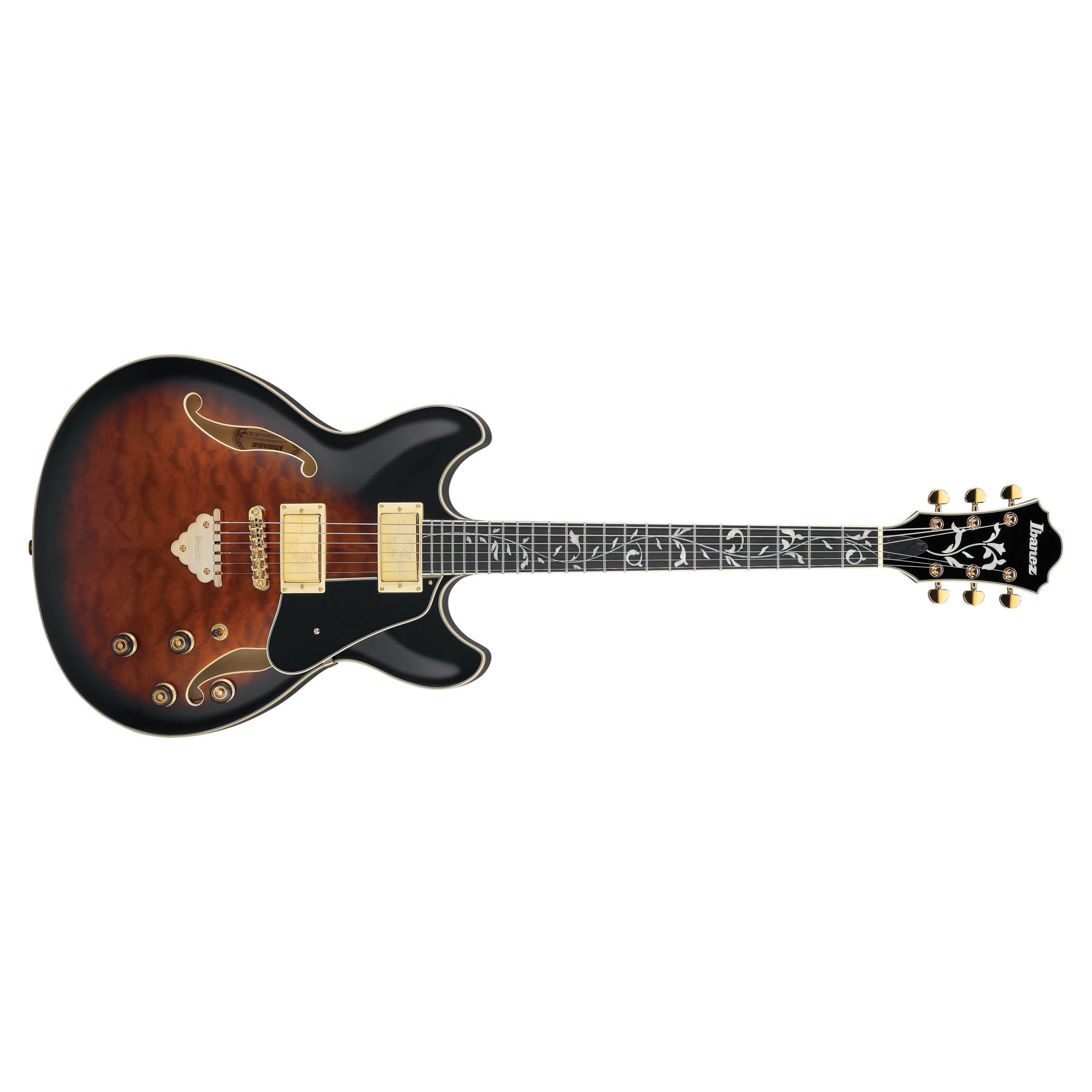 Ibanez AS93QMSP-DBS  Artcore Expressionist