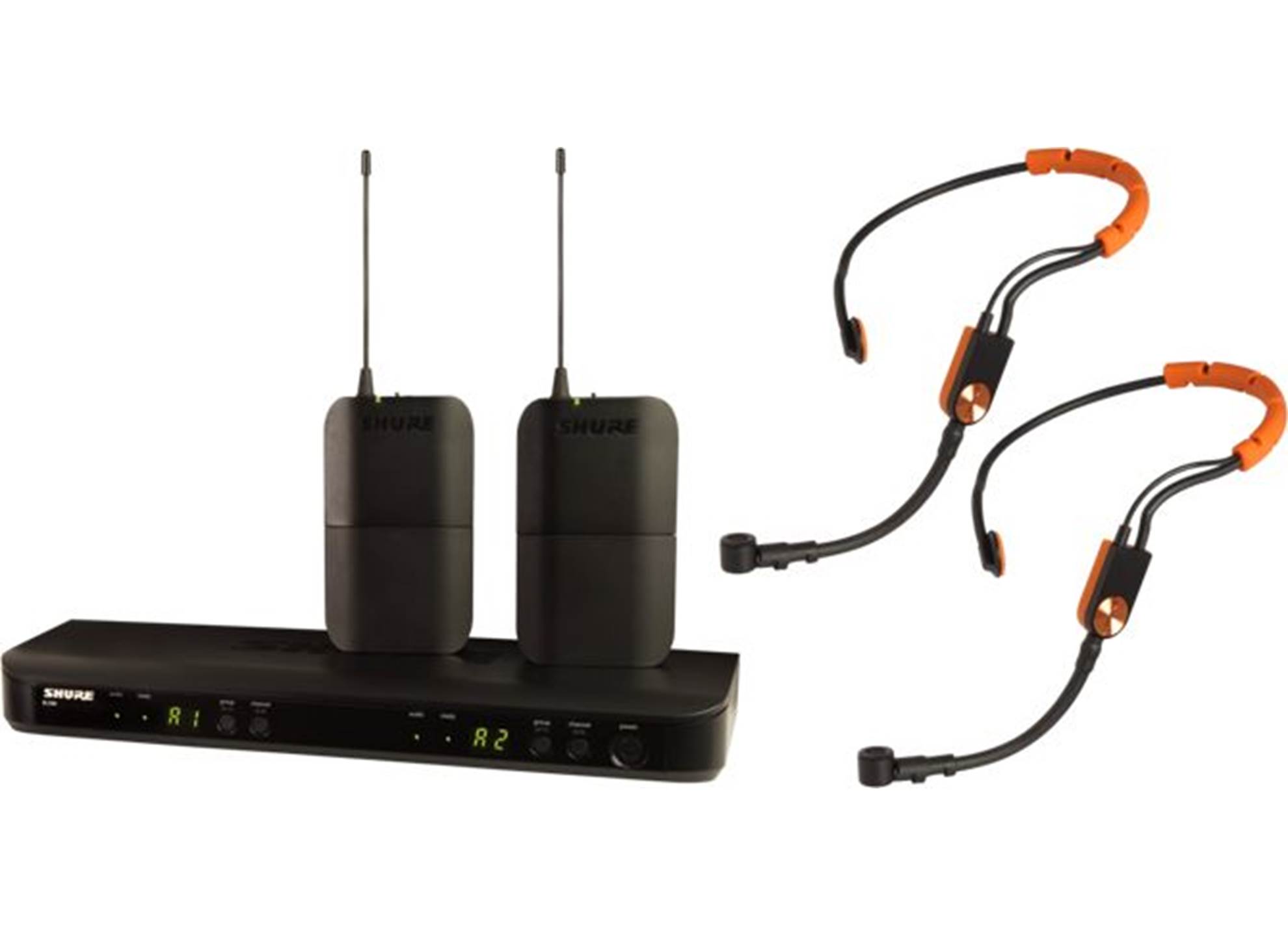 Shure BLX188 Dual headset system med SM31FH