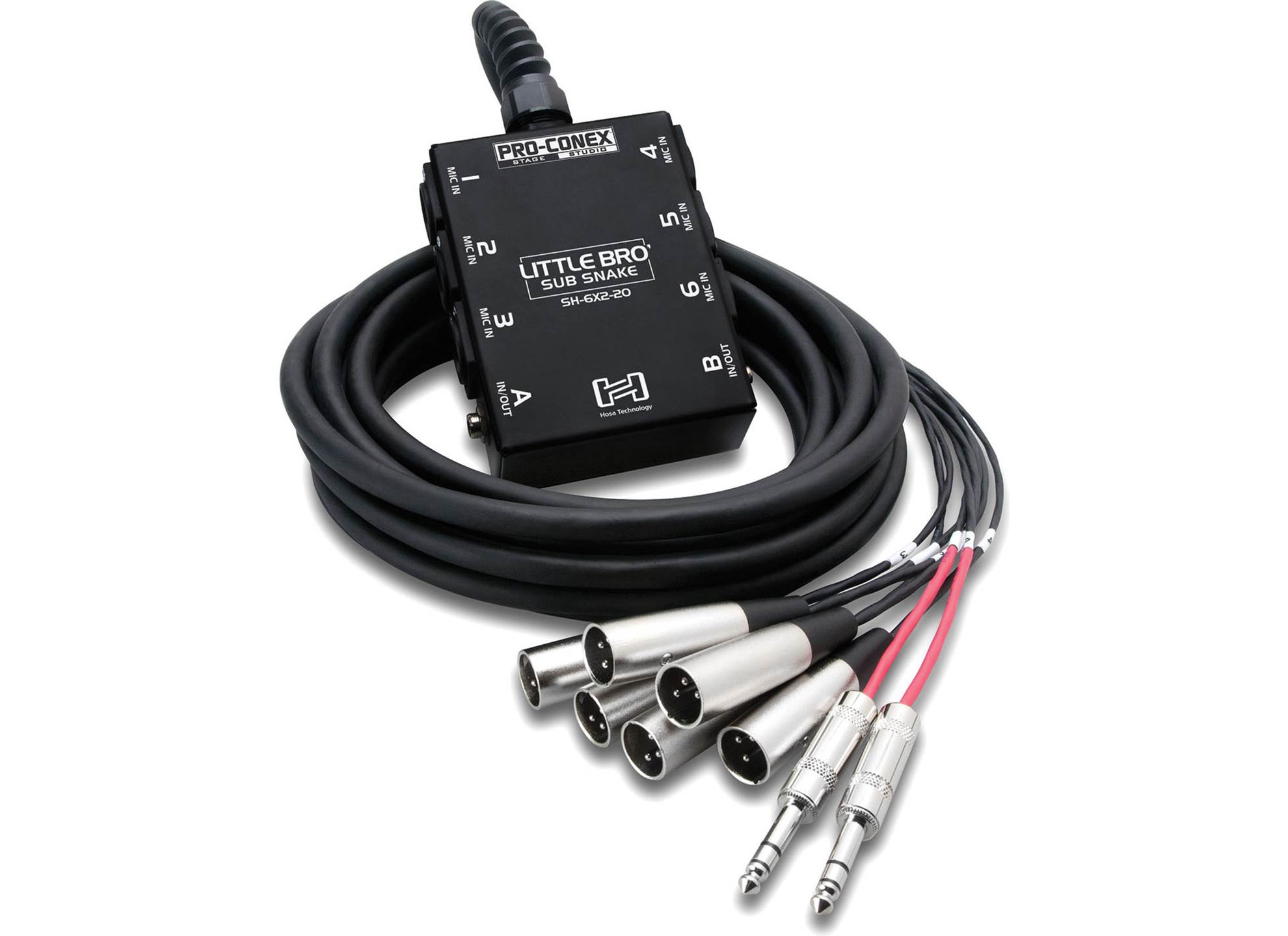 Hosa StageBox SH-6X2-20