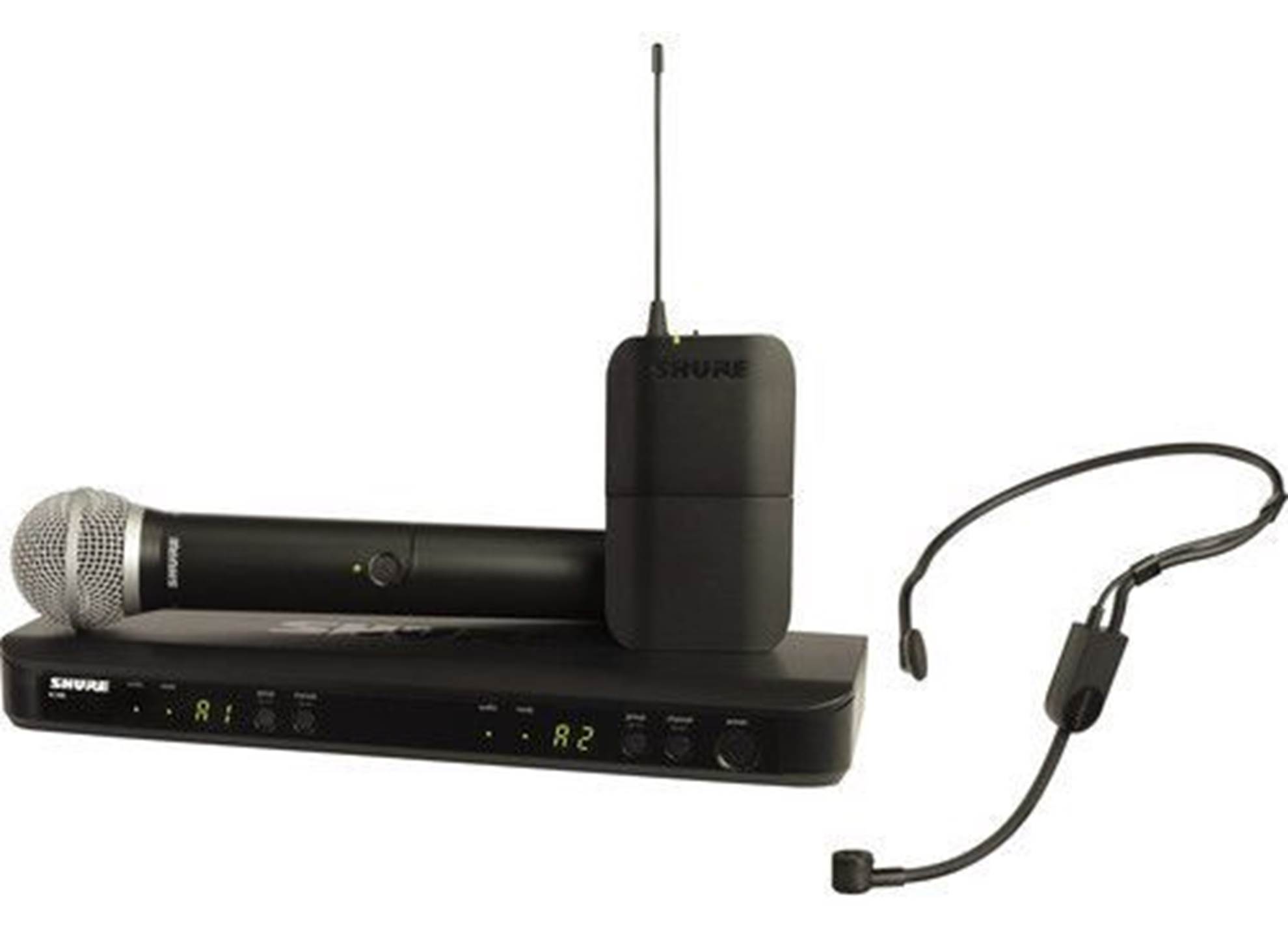 Shure BLX1288 combo med PGA31 og PG58
