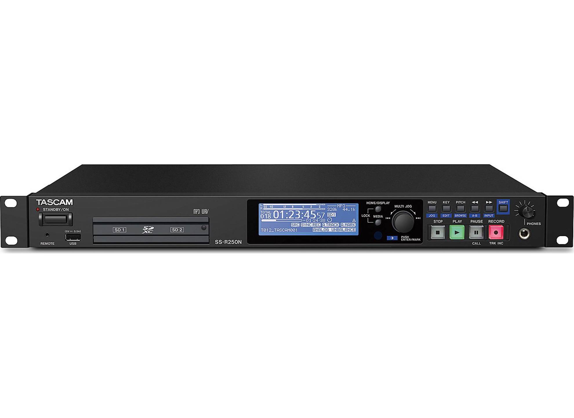 Tascam Networkable Audio Recorder USB SD-SDHC-SDXC