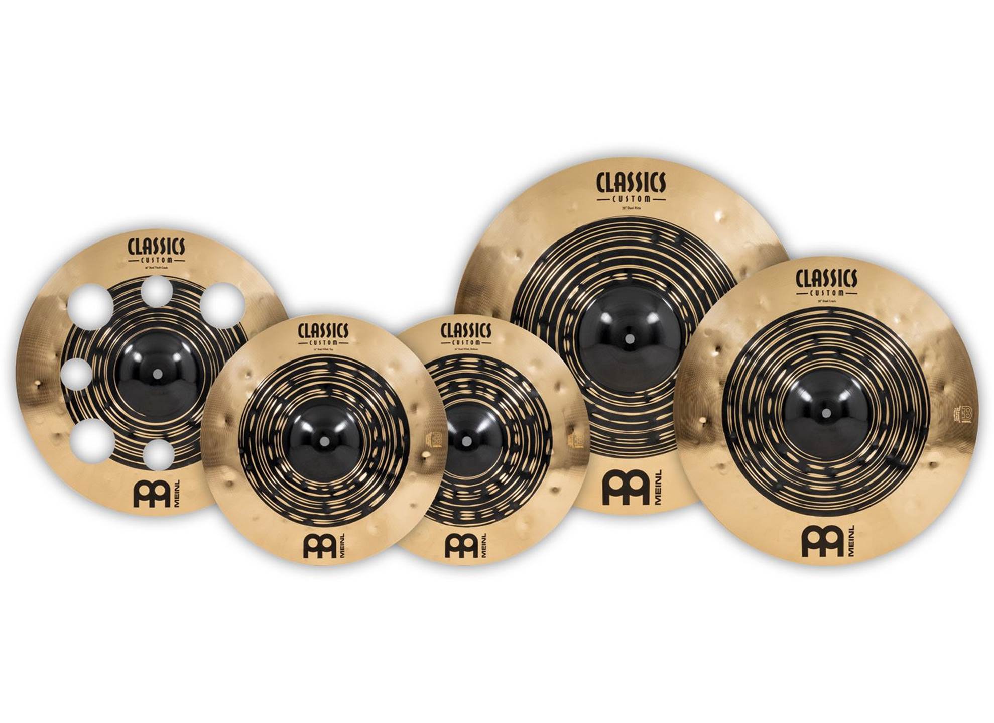 Meinl CCDU4680 Meinl Classics Custom Dual Set, 14,16,18,20