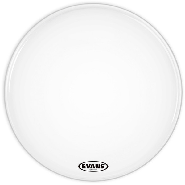 Evans 20" EQ3 Resonant Smoth White