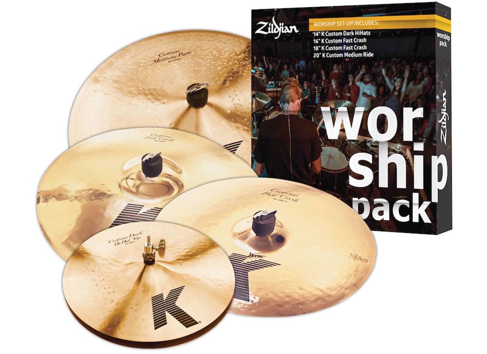 Zildjian KC0801W WORSHIP PACK