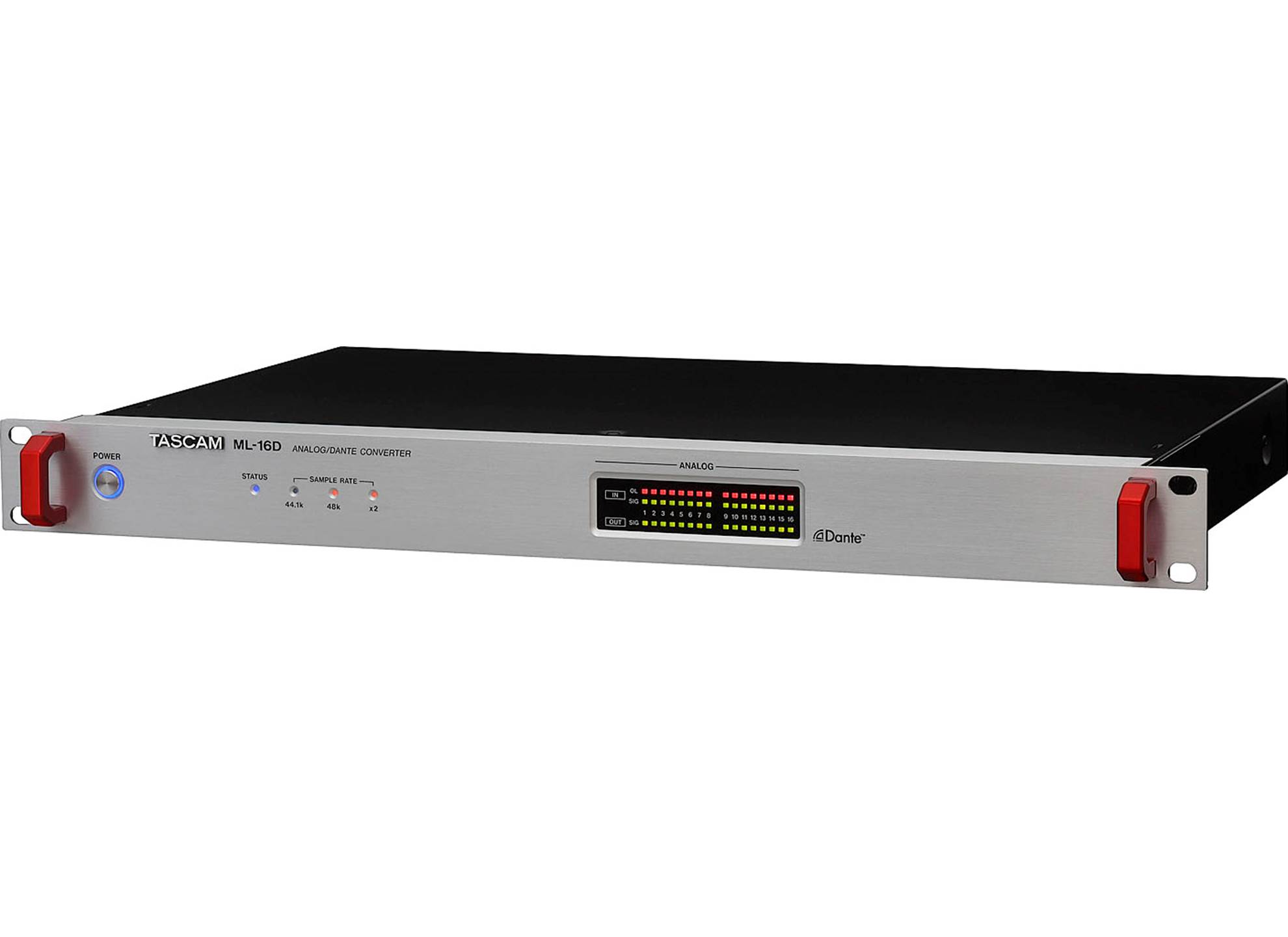 Tascam 16-Channel Analog Line in-out DANTE Converter