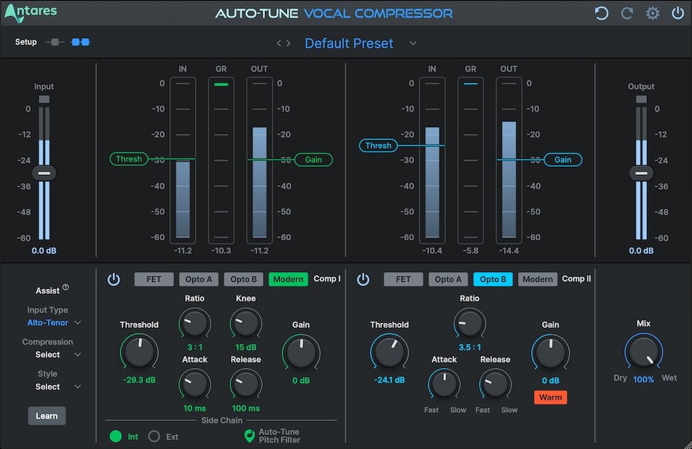 Antares Auto-Tune Vocal Compressor