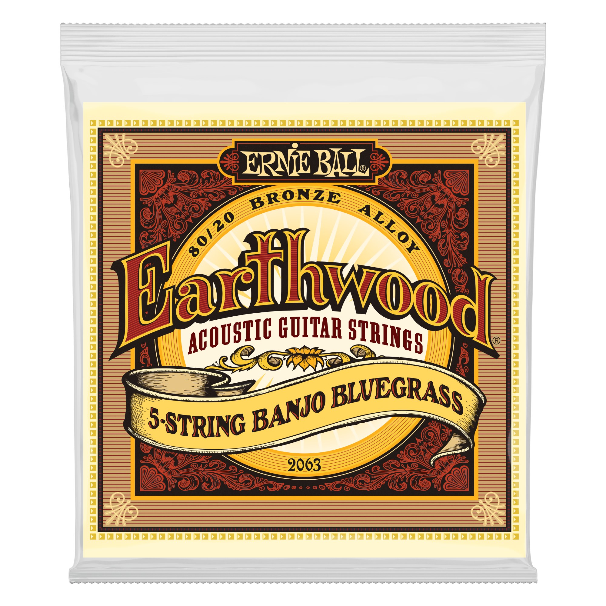 Ernie-Ball EB-2063 EW 5-STR BANJO BLUEGRA