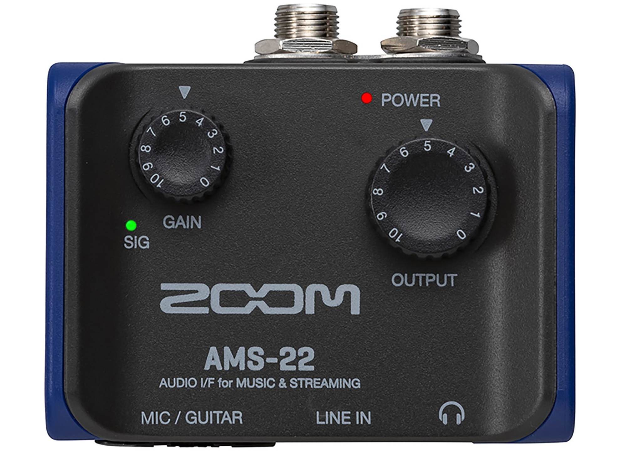 Zoom AMS-22 Audio Interface for Music & Streaming