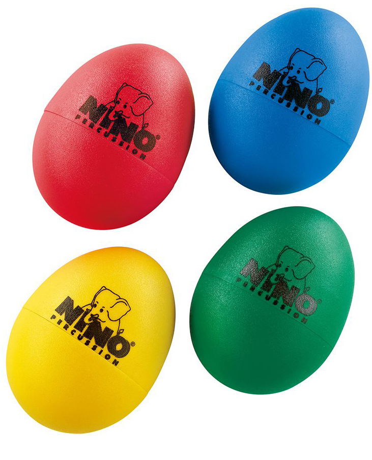 Nino NINOSET540 Egg Shaker Assortment 4 PCS