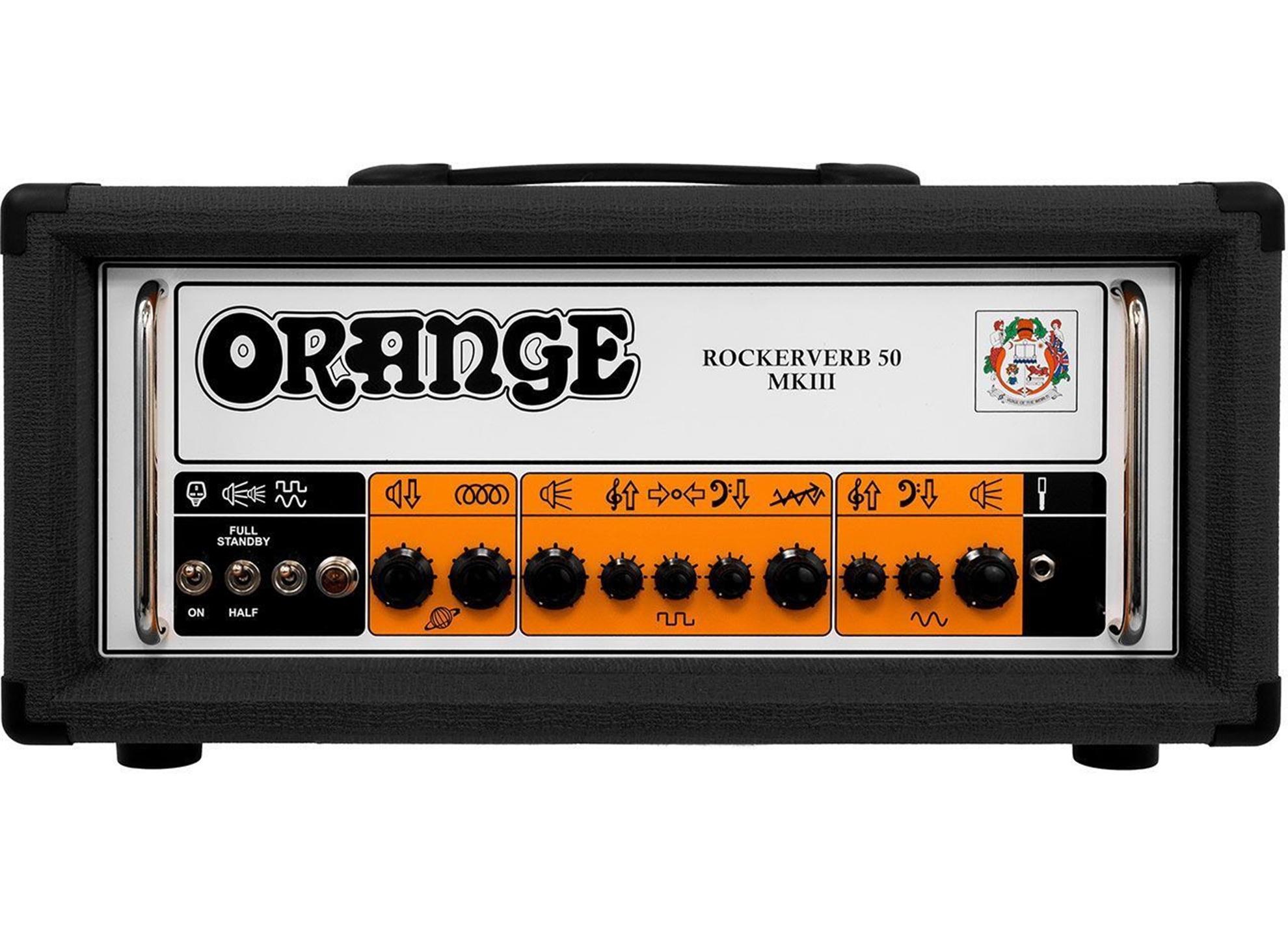 Orange Rockerverb 50 MKIII Head Black