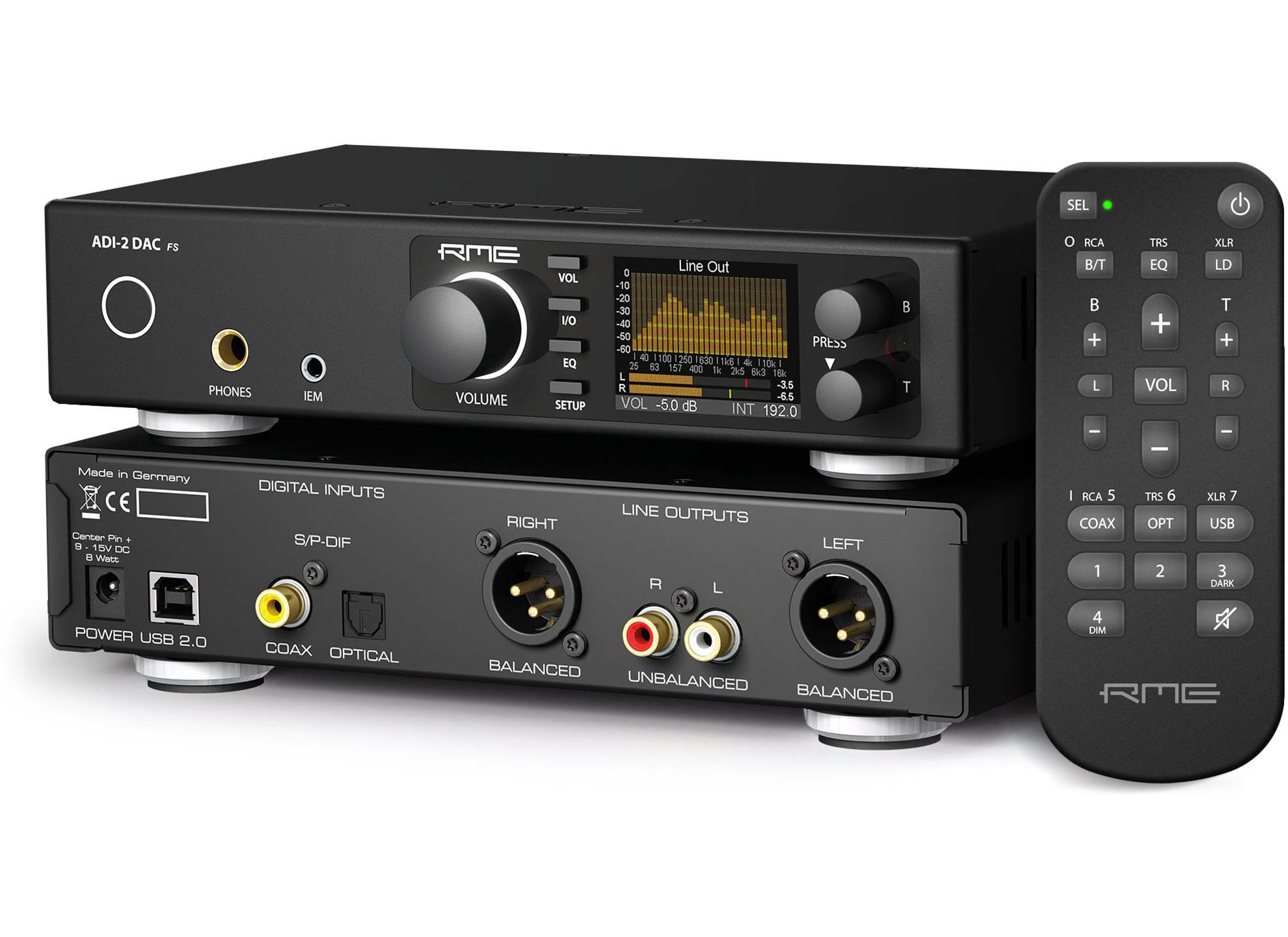 Rme DAC and Headphone amp, 768kHz