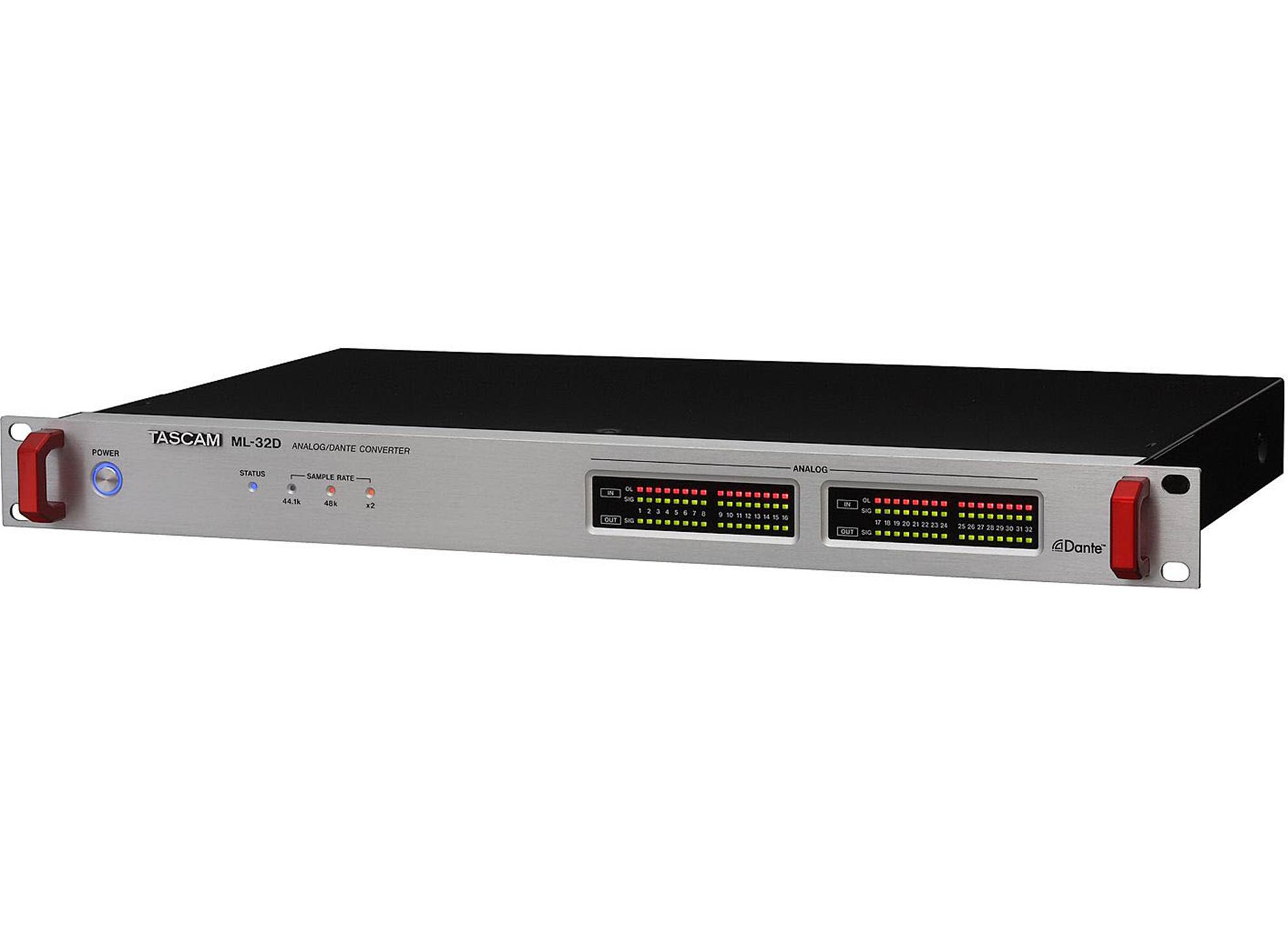 Tascam 32-Channel Analog Line in-out DANTE Converter