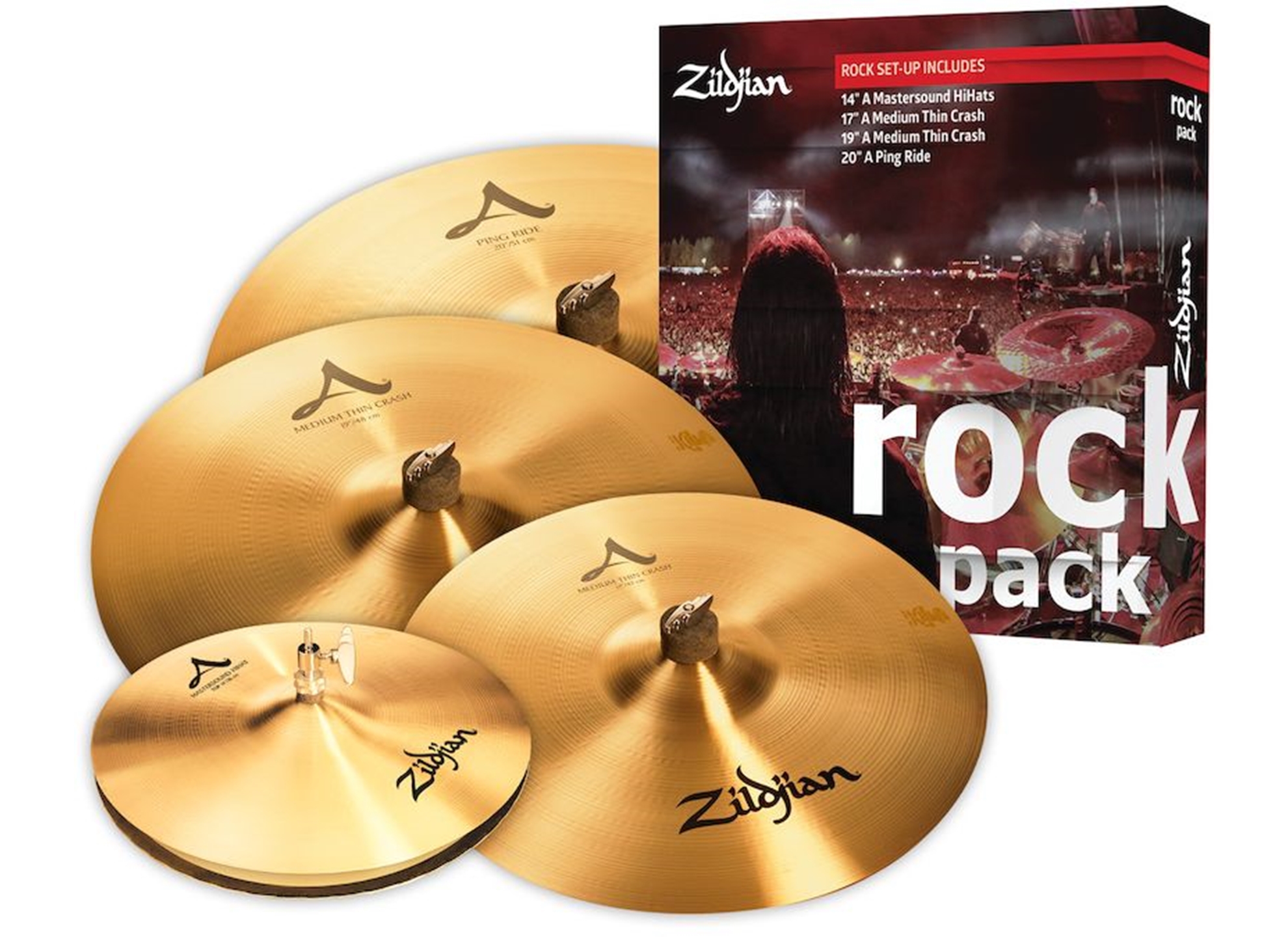Zildjian A0801R ROCK PACK