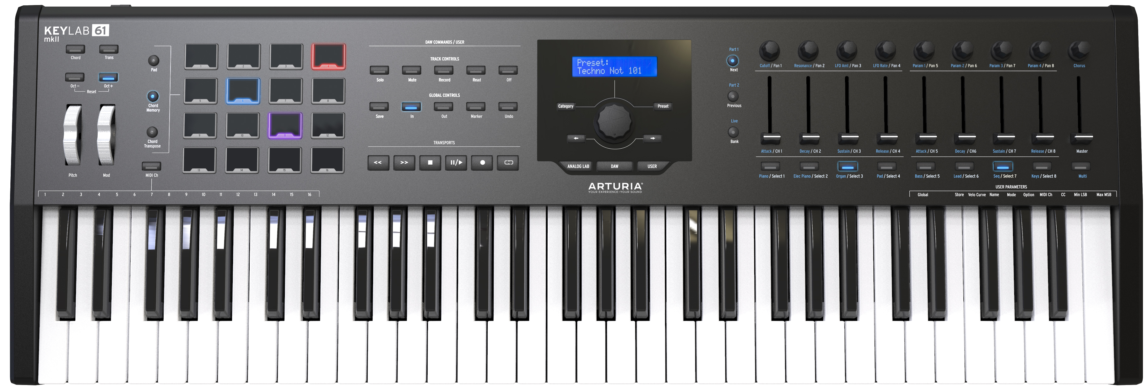 Arturia Keylab-Mkii-61 Black