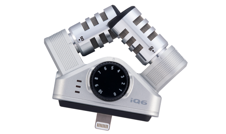 Zoom iQ6  StereoMik för iPhone/iPad lightning