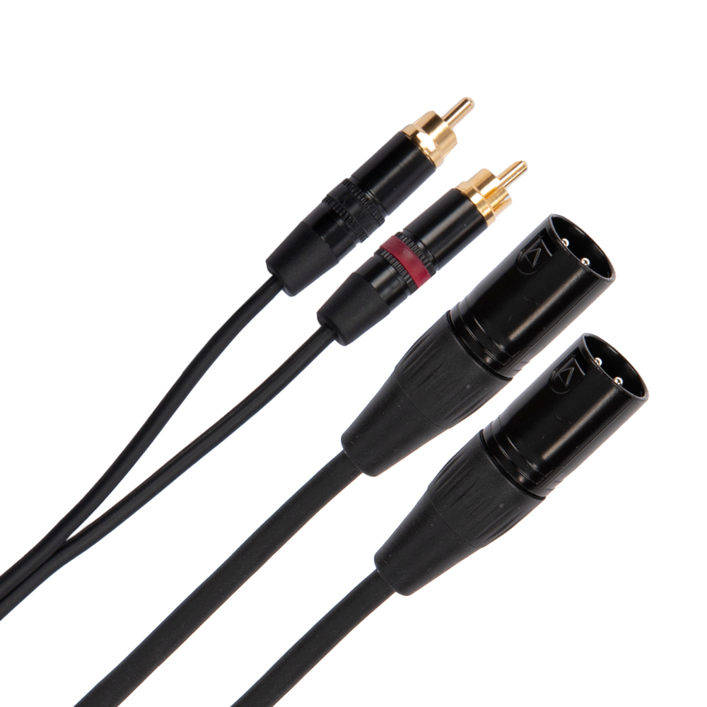 Safecon Ad34 3M 2 Phono/2 Xlr Male