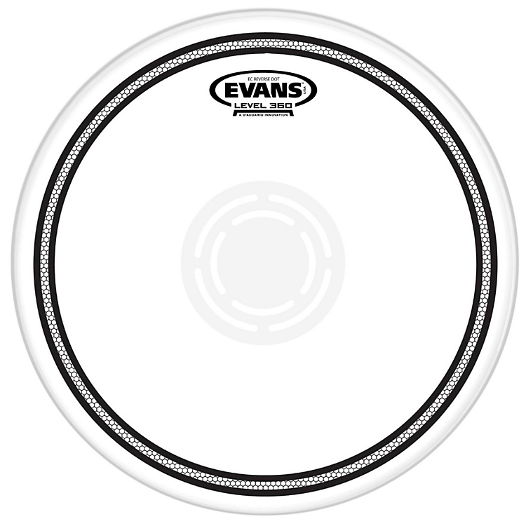 Evans 14" EC2 Coated Snare Reverse Dot