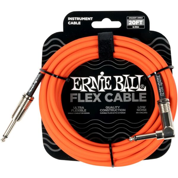 Ernie-Ball Eb-6467 20FT FLEX ST/A ORA. 6M