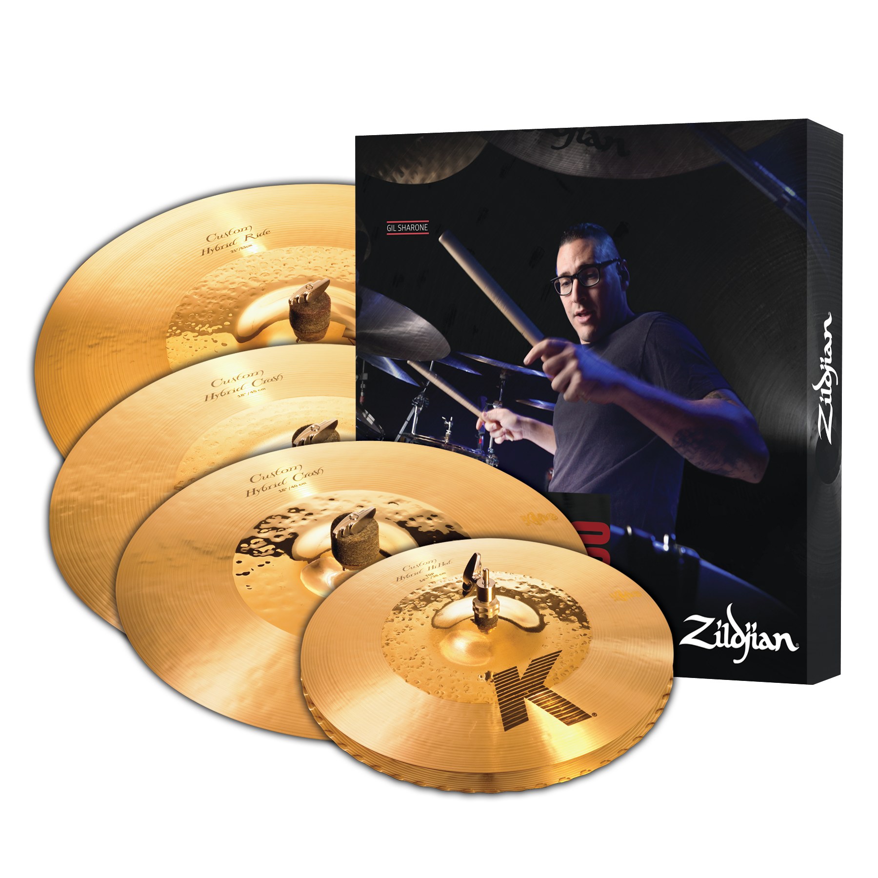 Zildjian ZILD K1250 KC HYBRID PREPACK