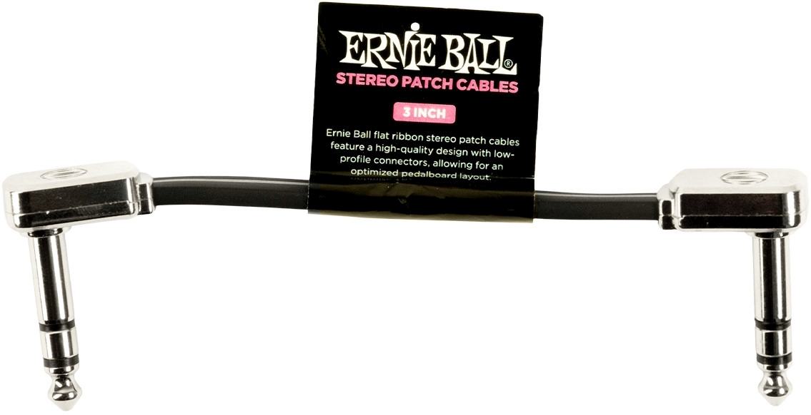 Ernie-Ball 6401 Patch Fla.Rd 7,5Cm 3Pc