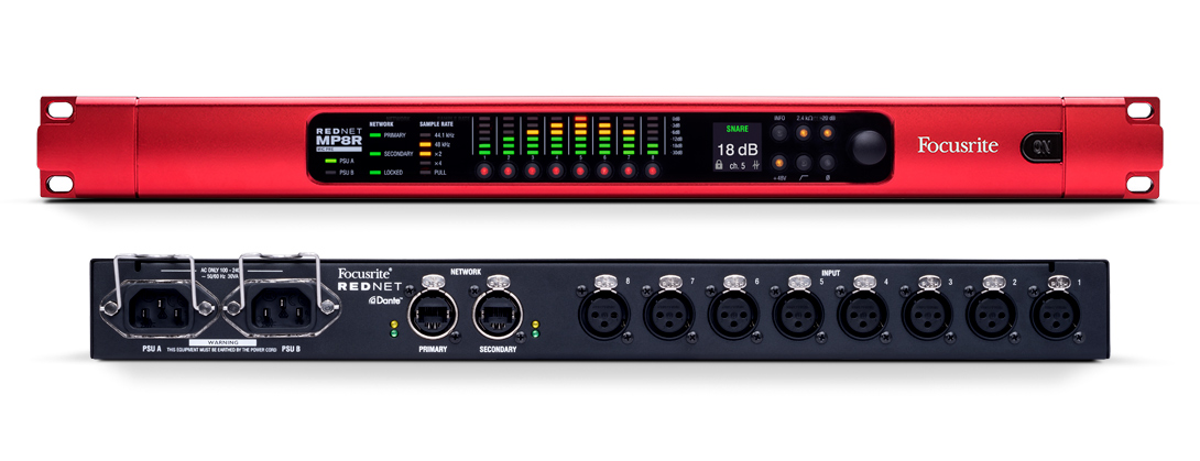 Focusrite REDNET-MP8R