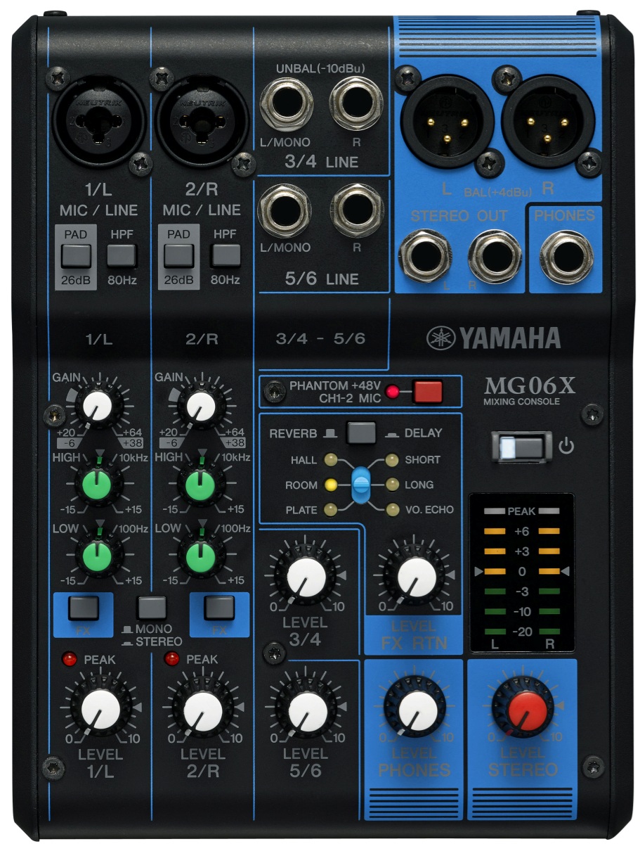 Yamaha MG06X