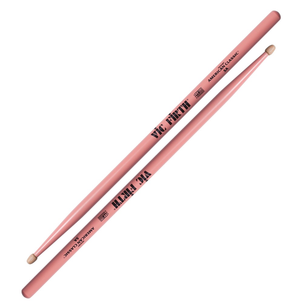 Vic Firth 5AP PINK 5A WOOD TIP