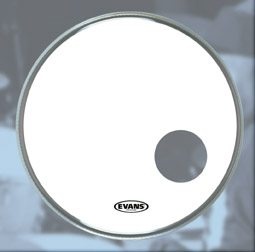 Evans 24" EQ3 Resonant Coated White