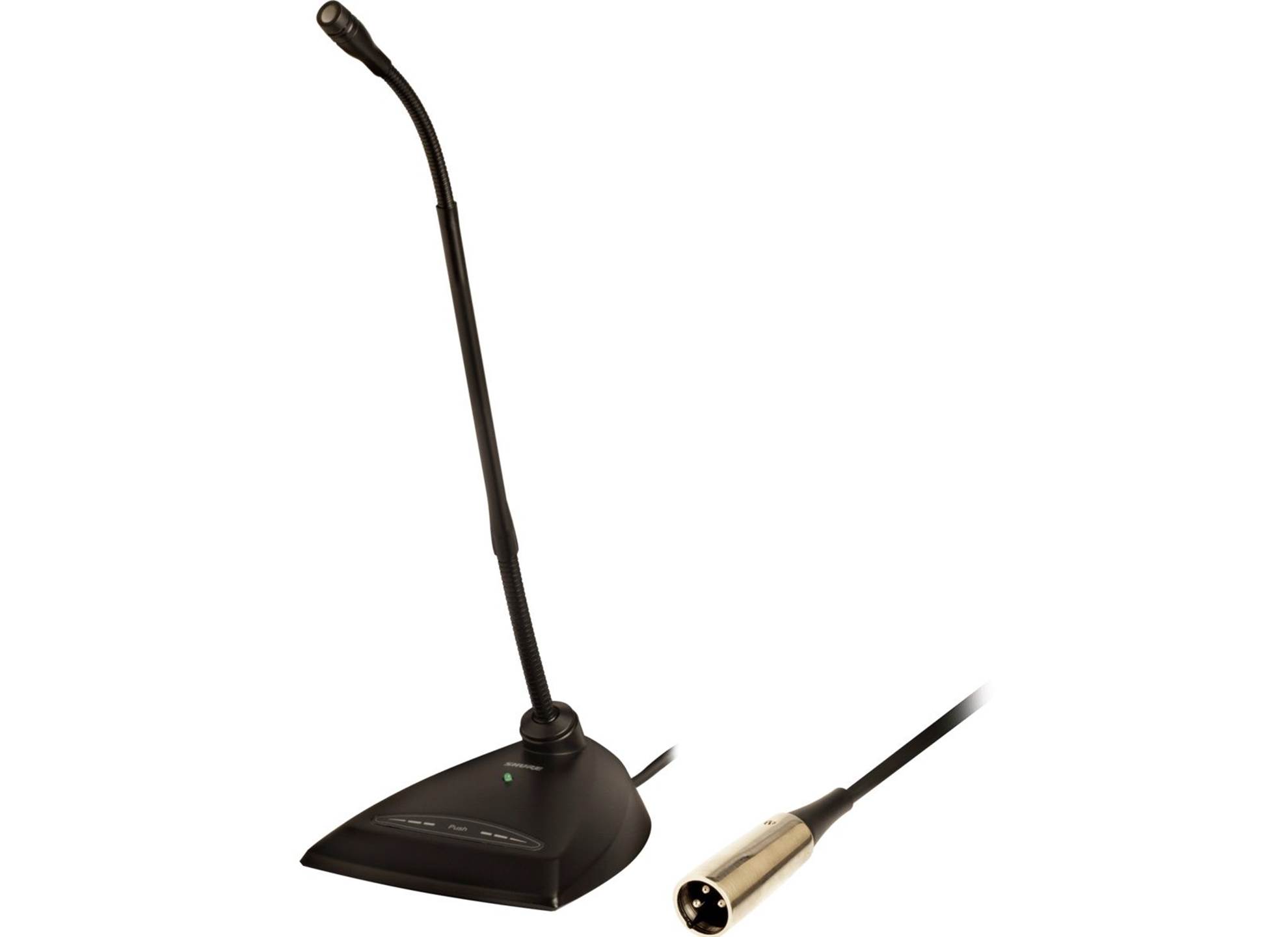 Shure MX412D-C 12in gooseneck cardioid table base