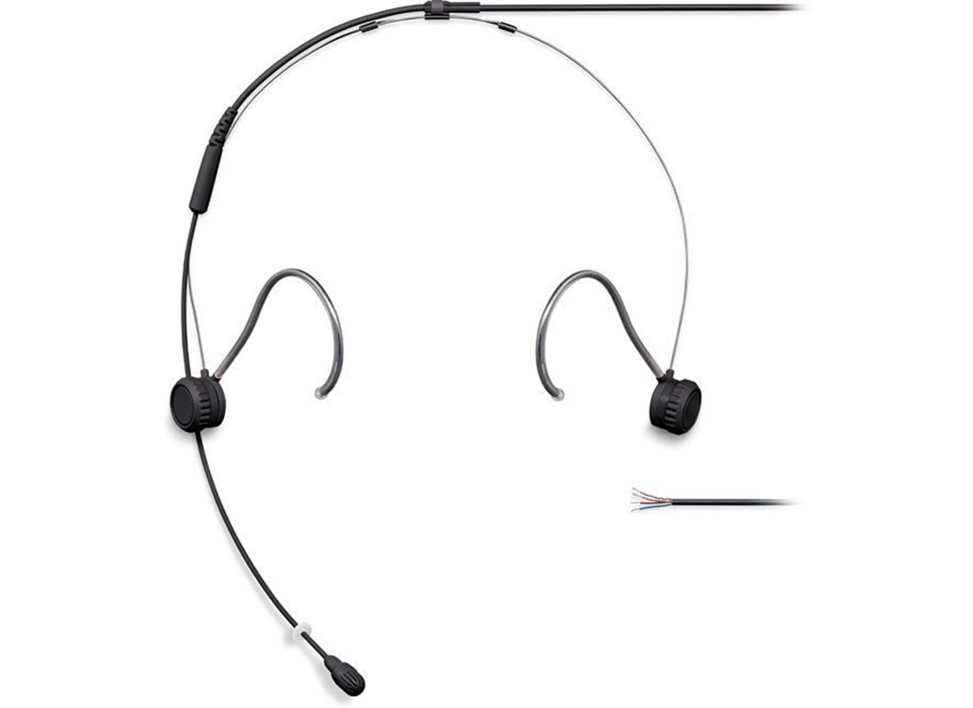 Shure Twinplex TH53 Headset Omni 1.6mm Cab NoCon Black