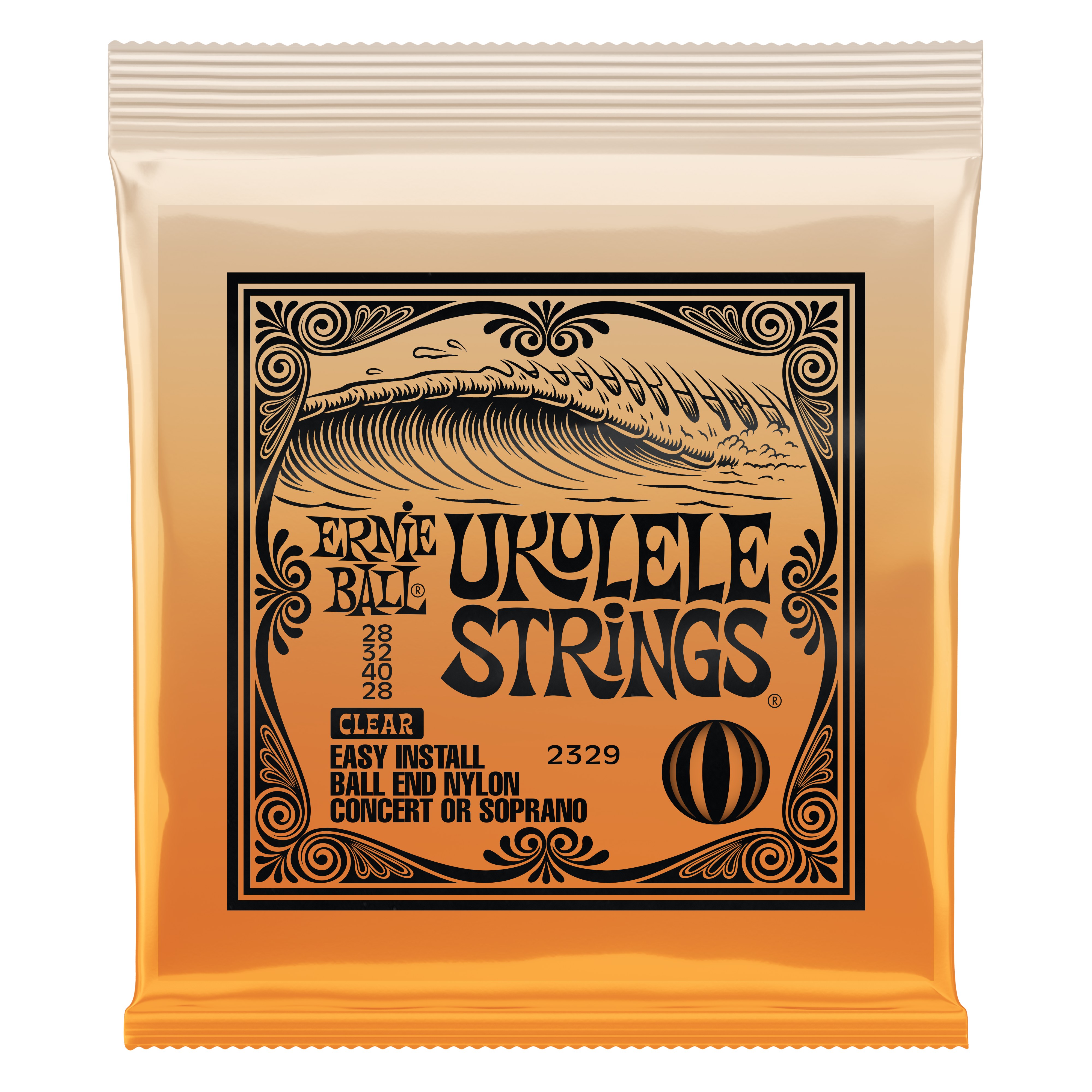 Ernie-Ball Eb-2329 Ukulele Sopran/Concert