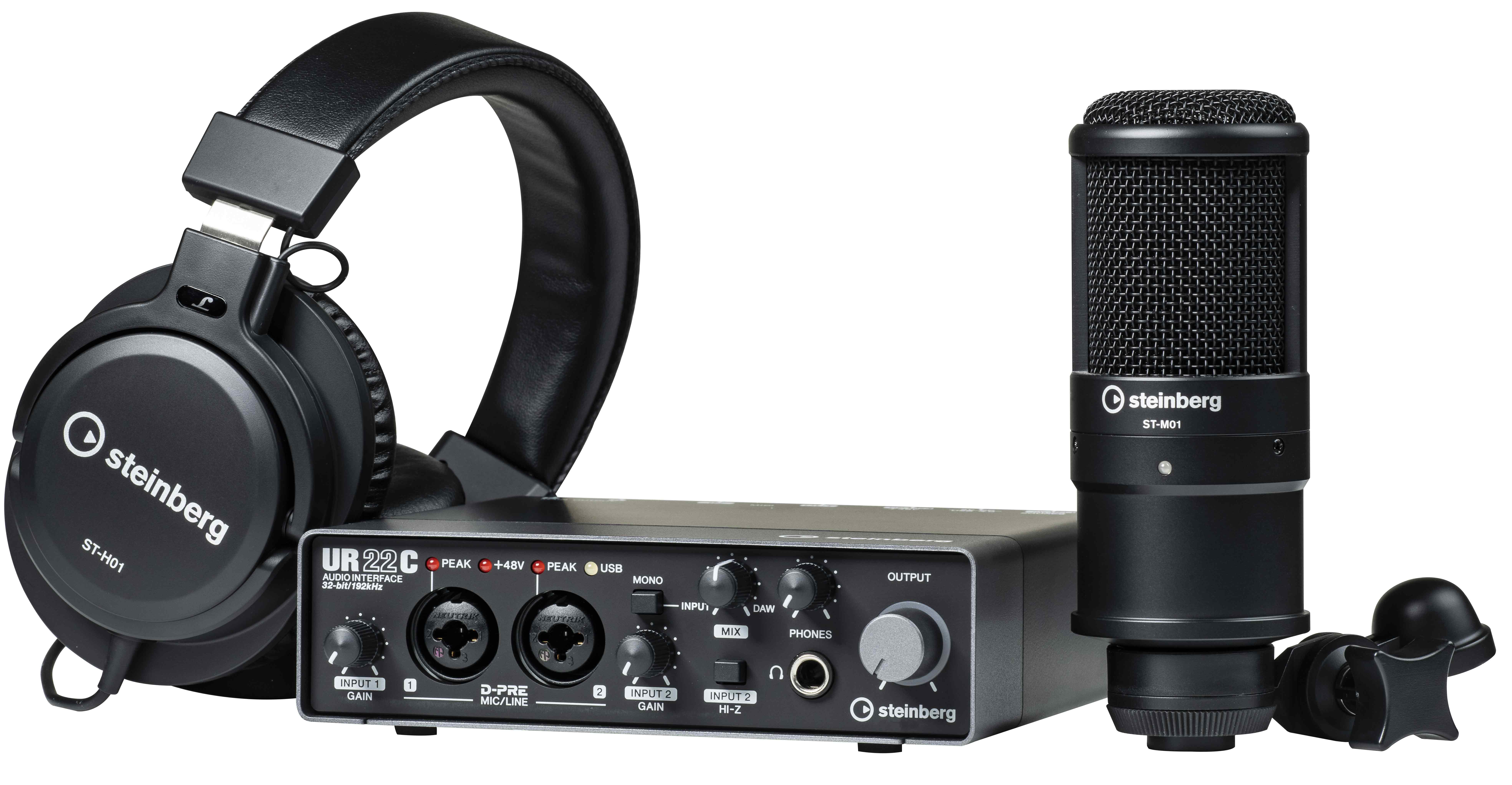 Steinberg UR22C Recording Pack