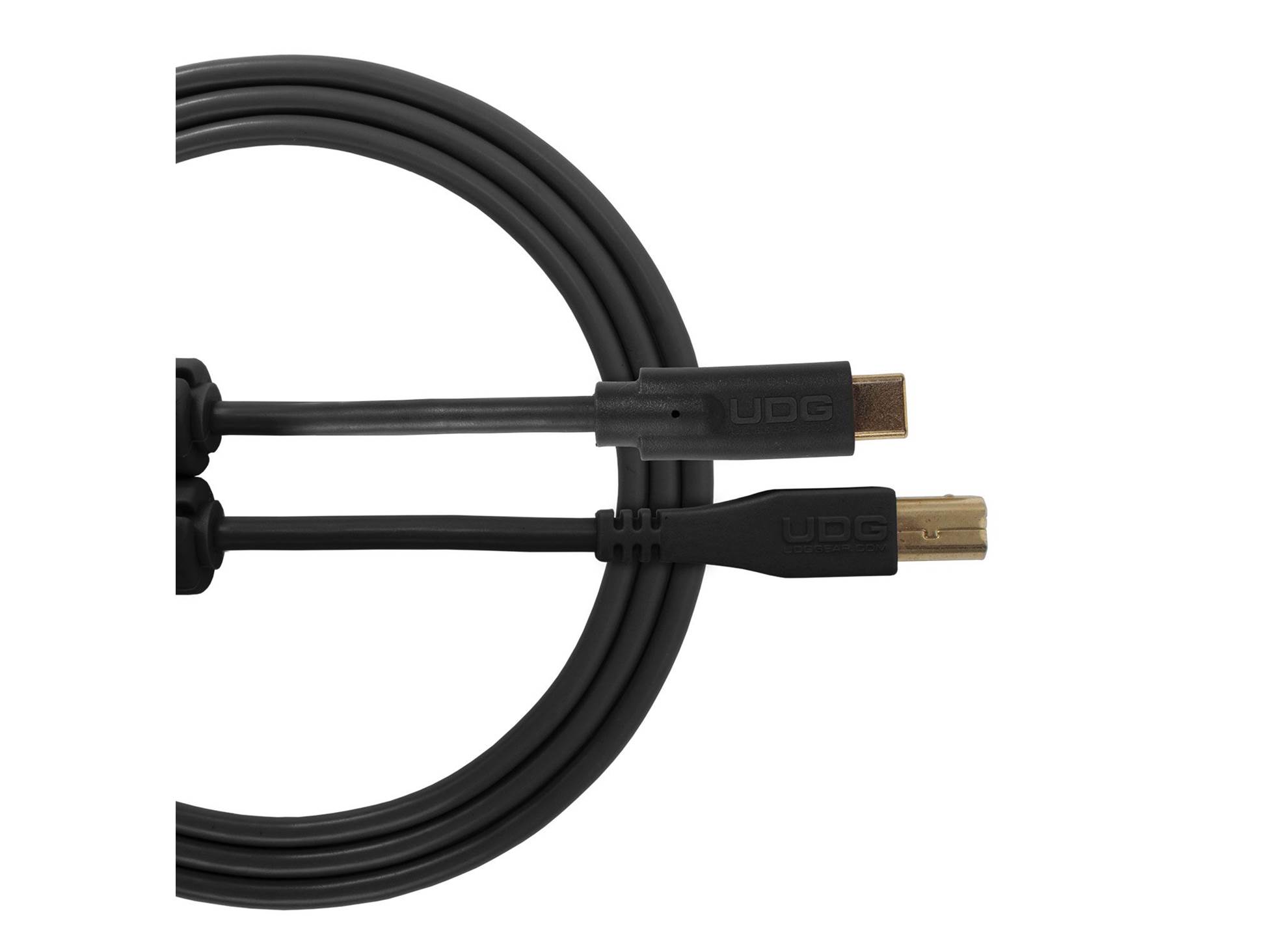 Udg Gear Ultimate USB 2.0 C-B Black Straight 1,5m