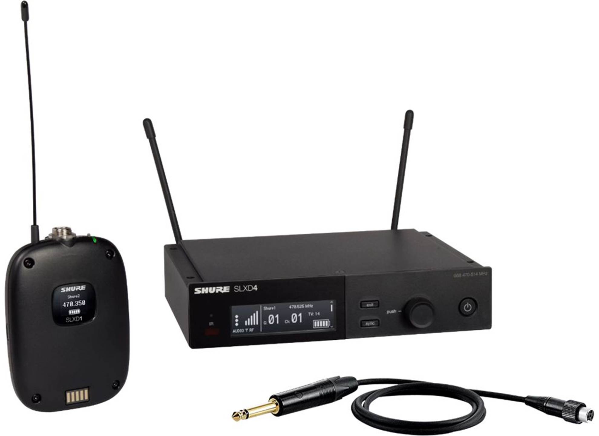 Shure SLXD Dual Body Pack System  518-562MHz