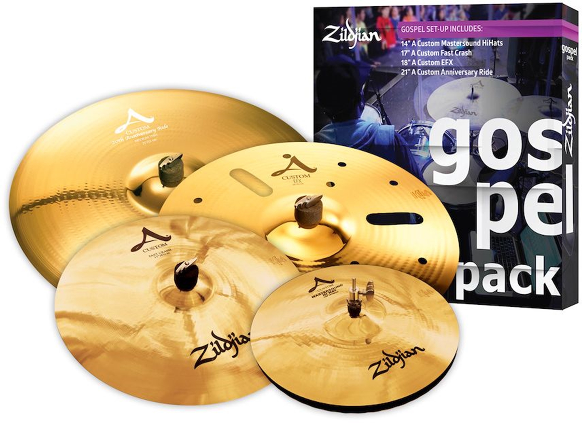 Zildjian AC0801G GOSPEL PACK