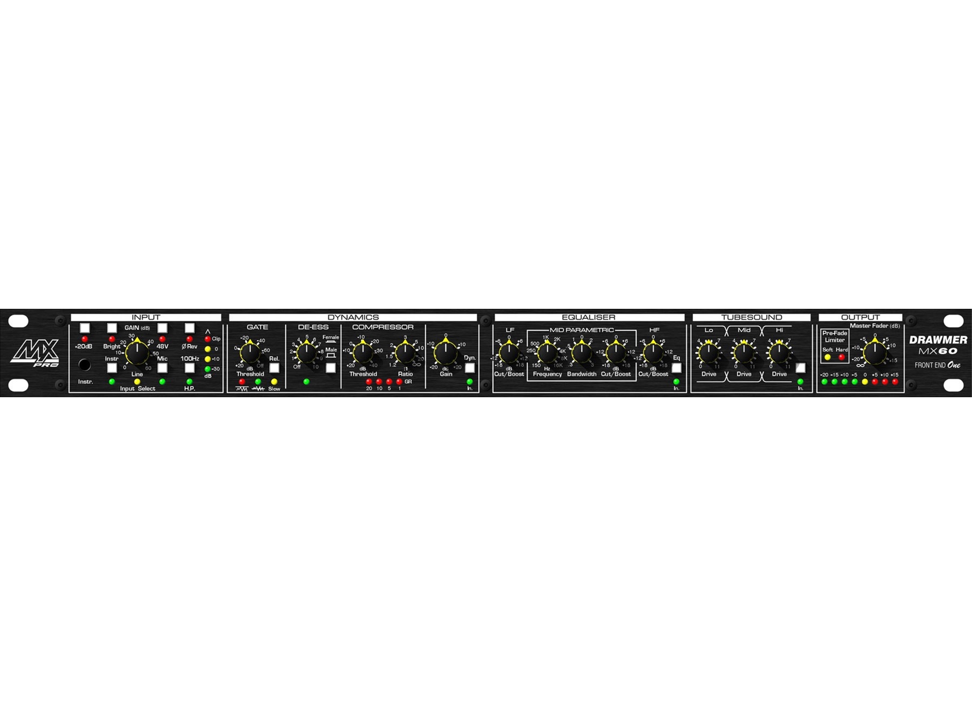 Drawmer MXPRO-60 FRONTEND ONE